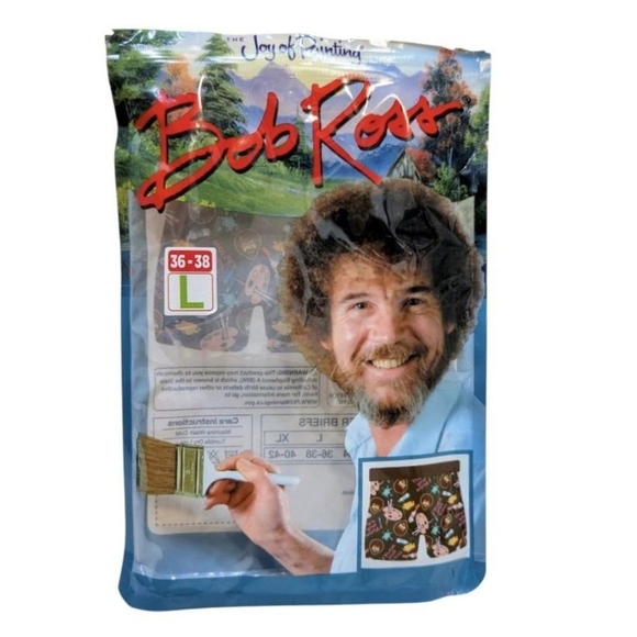 Bob Ross Men’s Boxer Briefs - Picture 2 of 9